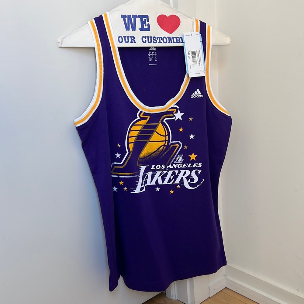 Los Angeles Lakers womens vintage tank top jersey size large